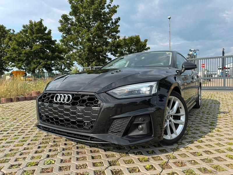 Schwarz Gebraucht 2020 Audi A5 Sportback S-Line Limousine | 21.900 € (Superpreis) - Bild 1/4
