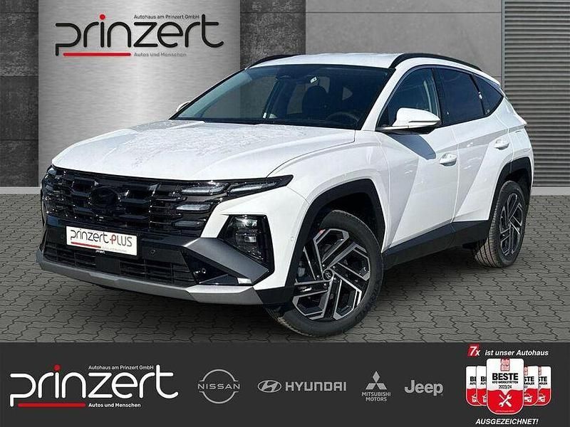 Serenity white Neu 2025 Hyundai Tucson Prime SUV | 39.470 € (Fairer Preis) - Bild 1/4
