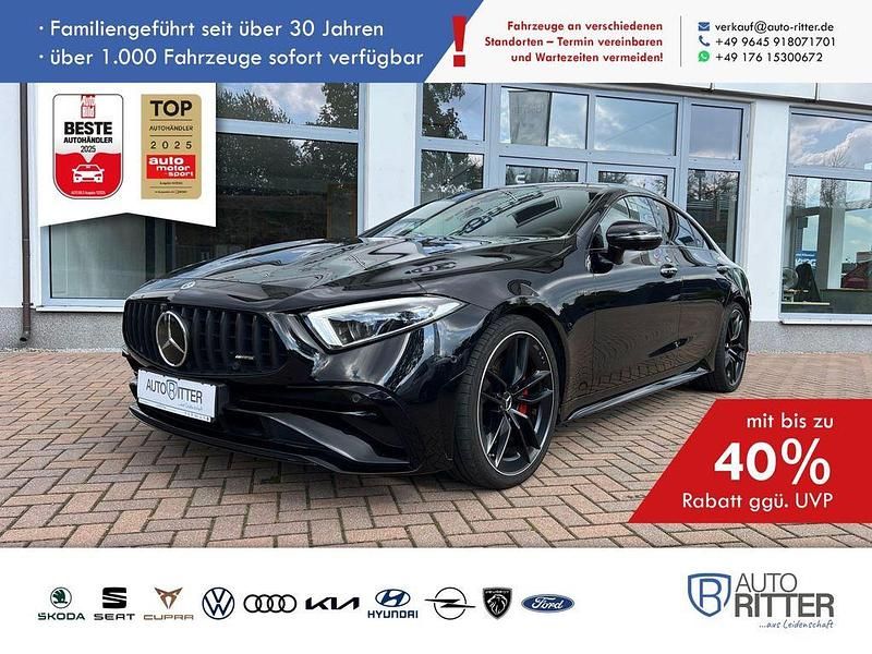 Obsidianschwarz metalliclack (metallic) Gebraucht 2023 Mercedes CLS53 AMG AMG Limousine | 74.990 € (Teuer) - Bild 1/4