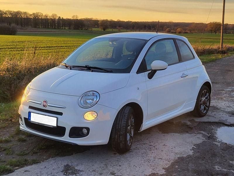 Weiß Gebraucht 2015 Fiat 500S Kleinwagen | 6.500 € (Guter Preis) - Bild 1/4