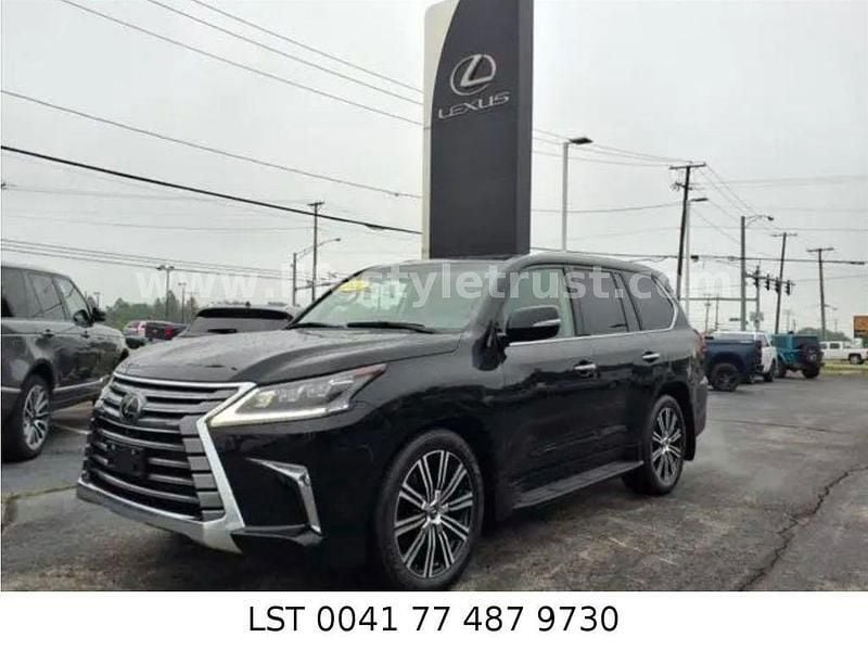 Schwarz Gebraucht 2021 Lexus LX570 Luxury Line SUV | 87.453 € - Bild 1/2