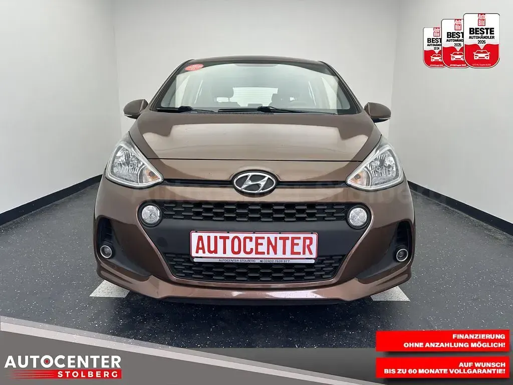 Gebraucht Hyundai i10 Style 87 PS (63 kW) 2018 Braun Kleinwagen