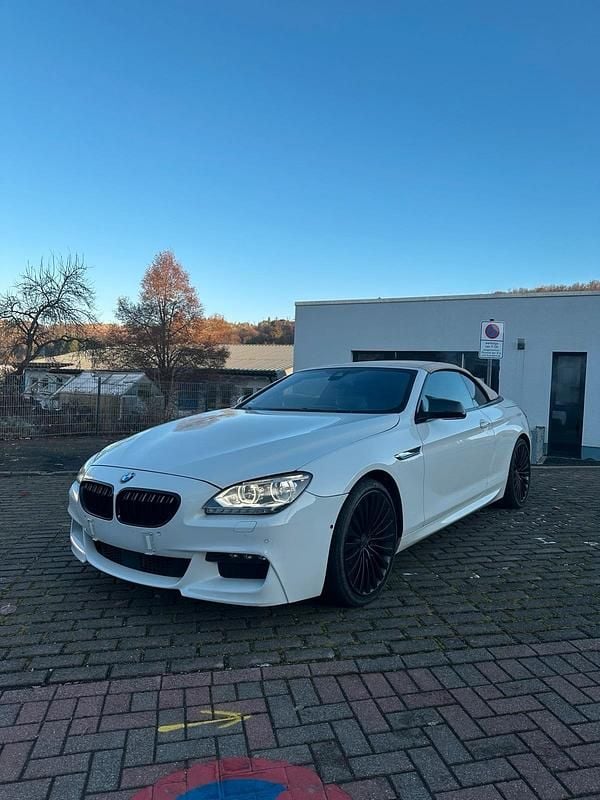 Weiß Gebraucht 2012 BMW 650 Cabriolet Cabrio | 20.900 € (Superpreis) - Bild 1/4
