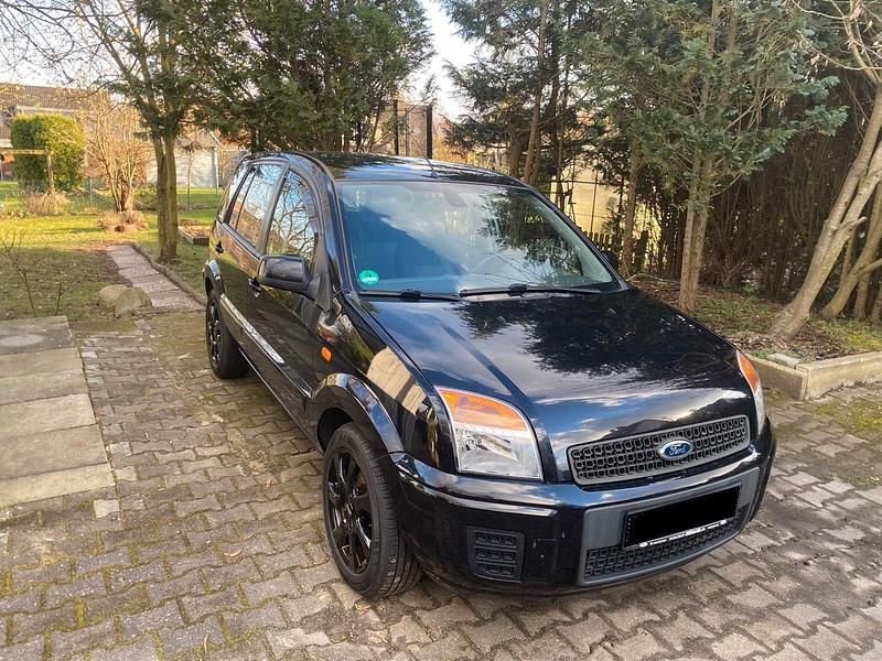 Gebraucht Ford Fusion Style 80 PS (58 kW) 2010 Schwarz Kleinwagen