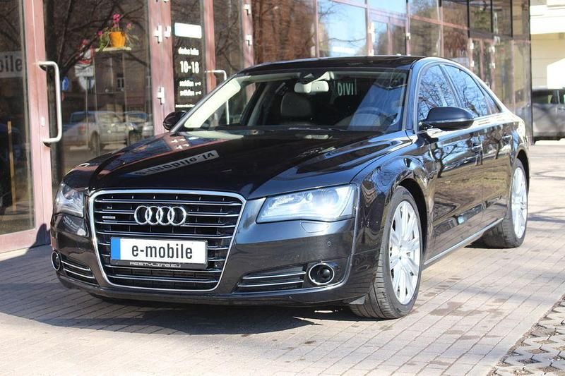 Second-hand Audi A8 250 CP (183 kW) 2012 Negru Berlinǎ