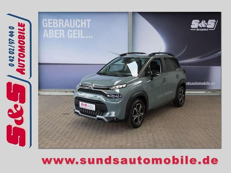 Grün Gebraucht 2023 Citroën C3 Aircross Feel SUV | 14.890 € (Guter Preis) - Bild 1/4