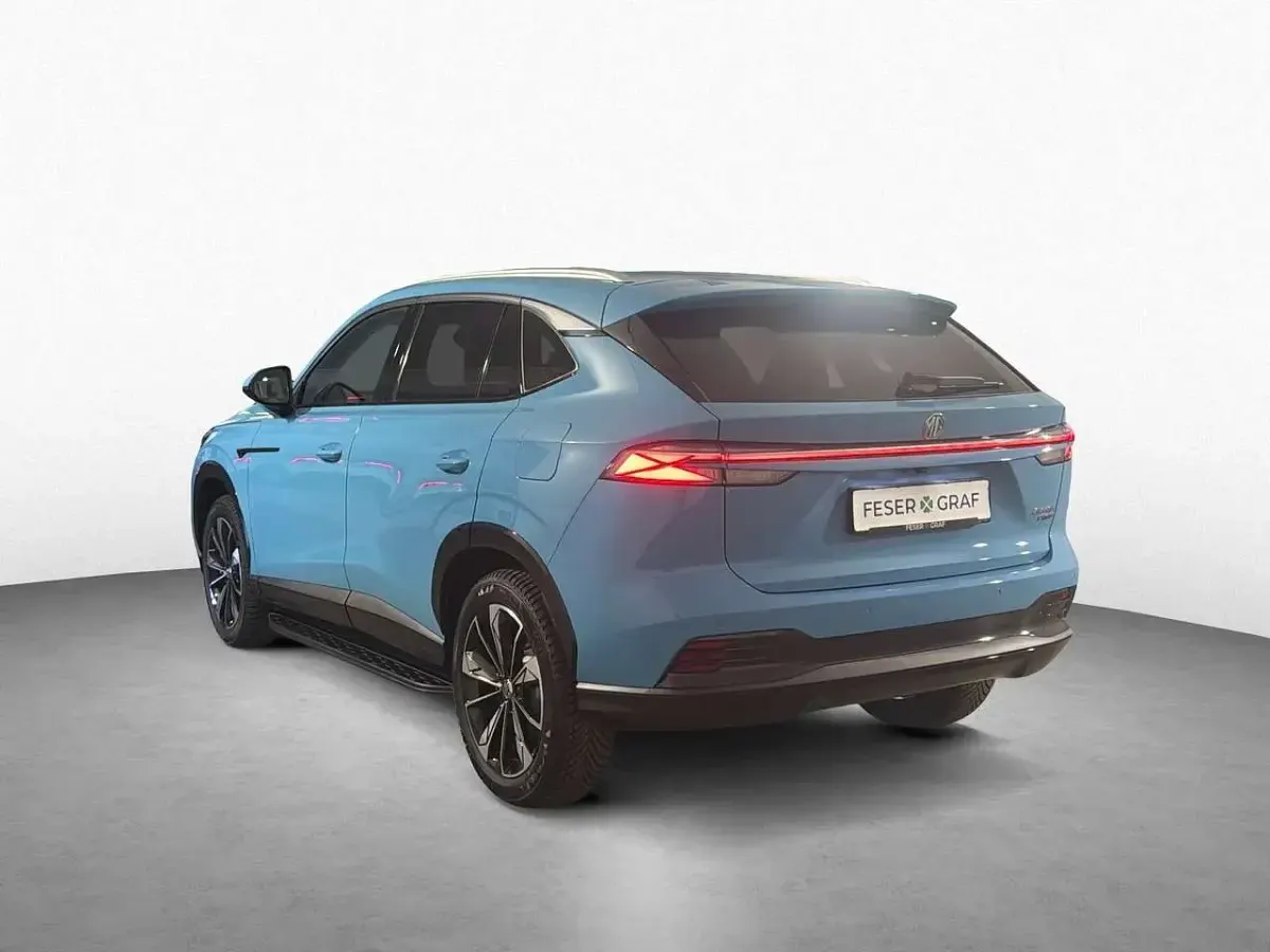 Neu MG HS Luxury 272 PS (200 kW) 2025 Blau (arctic blue) SUV