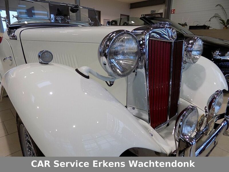 Gebraucht MG TD 57 PS (41 kW) 1950 Weiß Cabrio
