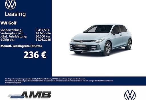 Neu VW Golf VIII 116 PS (85 kW) 2026 Blau Kombi