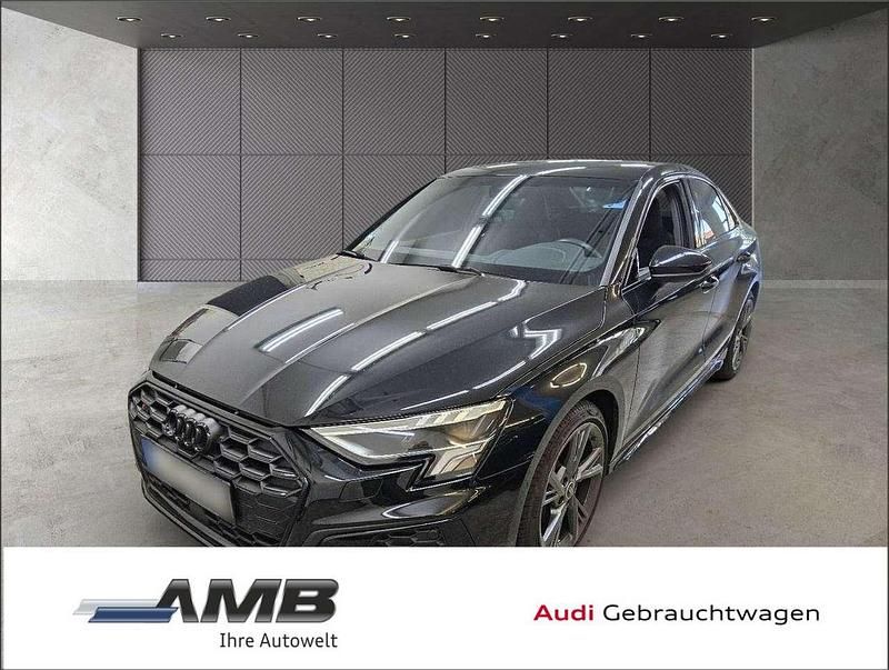 Mythosschwarz metallic Gebraucht 2024 Audi S3 Design Limousine | 38.780 € (Guter Preis) - Bild 1/3