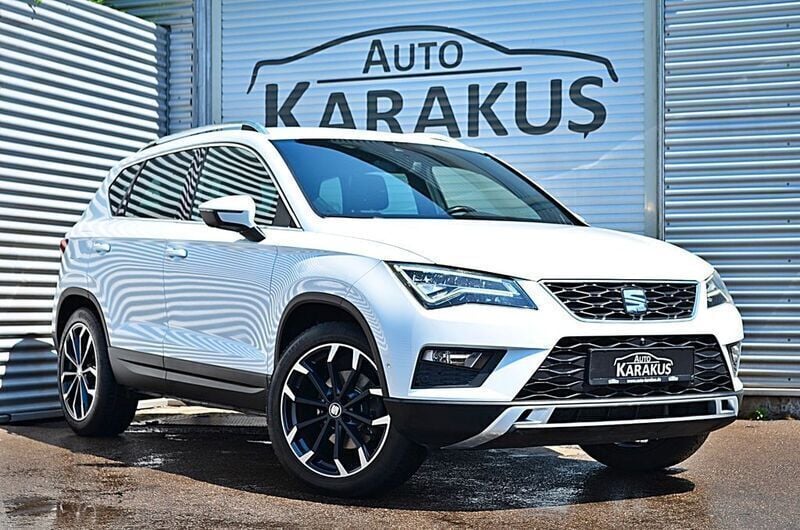 Weiß Gebraucht 2018 Seat Ateca 4Drive SUV | 20.995 € (Fairer Preis) - Bild 1/4