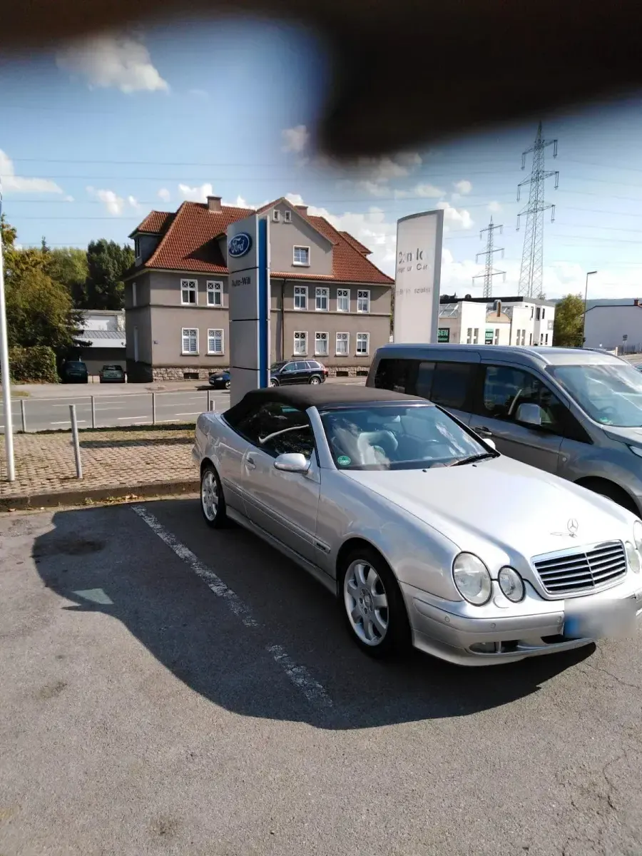 Gebraucht Mercedes CLK320 218 PS (160 kW) 2000 Silber Cabrio