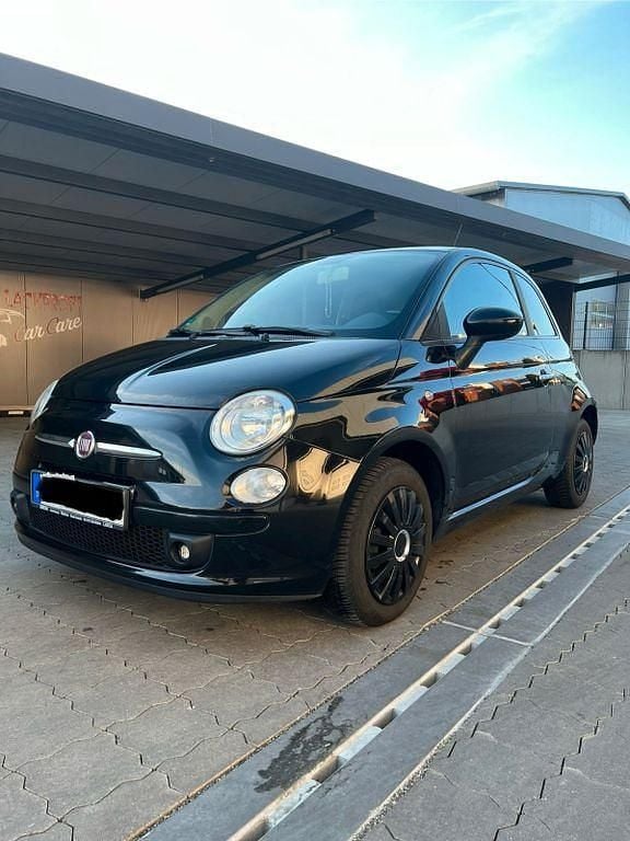Schwarz Gebraucht 2009 Fiat 500 Lounge Kleinwagen | 4.999 € (Guter Preis) - Bild 1/4