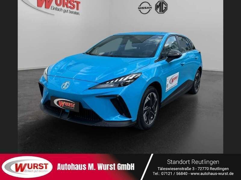 Blau Gebraucht 2023 MG MG4 EV Kleinwagen | 19.950 € (Fairer Preis) - Bild 1/4