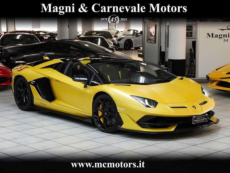 Gelb Gebraucht 2021 Lamborghini Aventador Cabrio | 679.850 € (Fairer Preis) - Bild 1/4