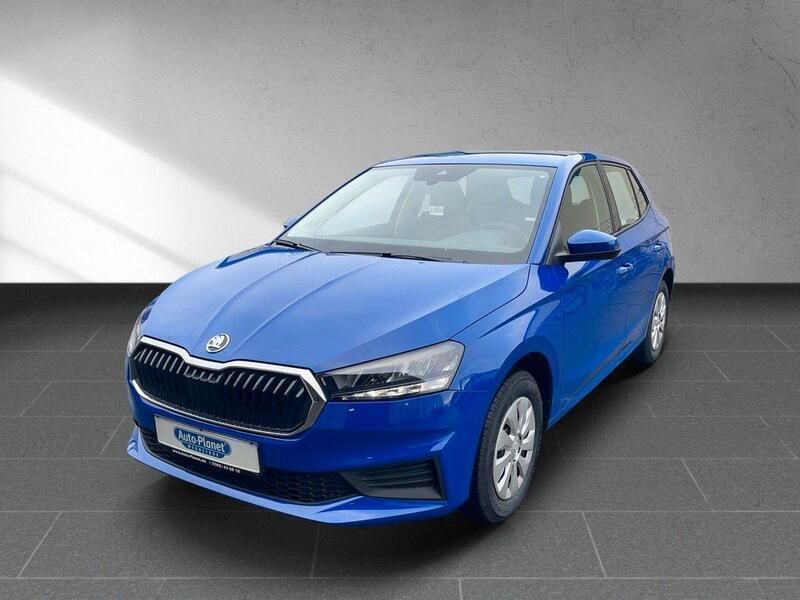 Blau Gebraucht 2024 Skoda Fabia Active Kleinwagen | 17.390 € (Fairer Preis) - Bild 1/4