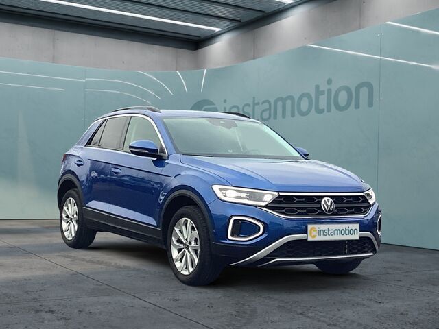 Blau Gebraucht 2024 VW T-Roc Life SUV | 28.000 € (Guter Preis) - Bild 1/2