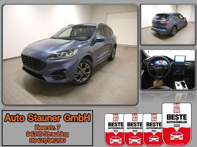 Chroma blau metallic Gebraucht 2024 Ford Kuga ST-Line SUV | 27.480 € (Guter Preis) - Bild 1/4