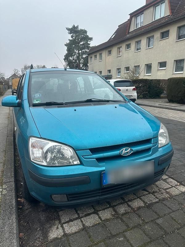 Blau Gebraucht 2003 Hyundai Getz Kleinwagen | 1.600 € - Bild 1/4