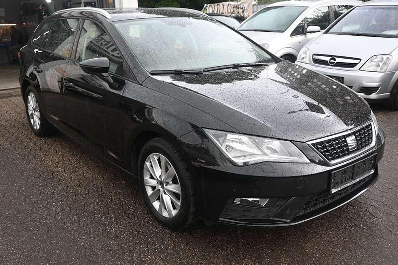 Usata Seat Leon ST 4Drive 150 CV (110 kW) 2017 Nero Station wagon