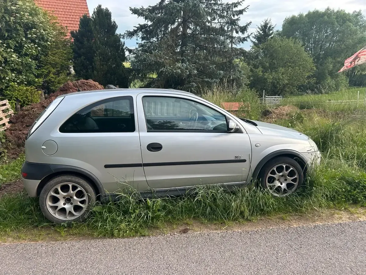Gebraucht Opel Corsa 2003 Silber Kleinwagen