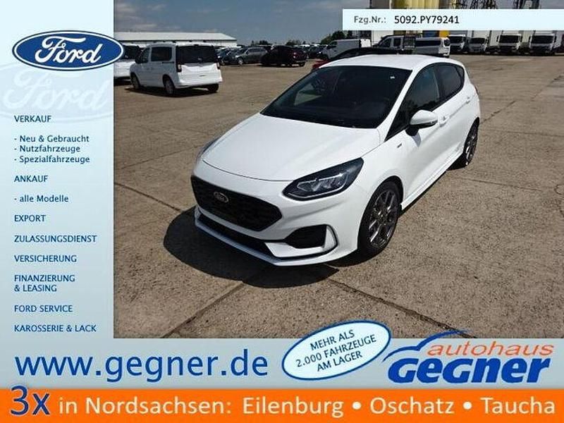 Frozen white Gebraucht 2023 Ford Fiesta ST-Line Kleinwagen | 20.740 € (Fairer Preis) - Bild 1/4