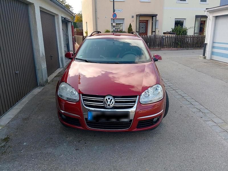Rot Gebraucht 2008 VW Golf V Kombi | 1.599 € (Superpreis) - Bild 1/4