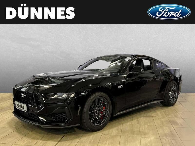 Schwarz (absolute black metallic) Neu 2024 Ford Mustang GT Fastback Coupé | 57.480 € (Fairer Preis) - Bild 1/4