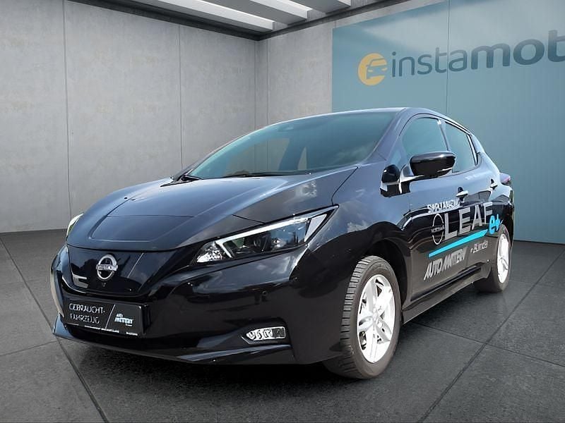 Schwarz Gebraucht 2023 Nissan Leaf Kleinwagen | 24.749 € (Teuer) - Bild 1/4