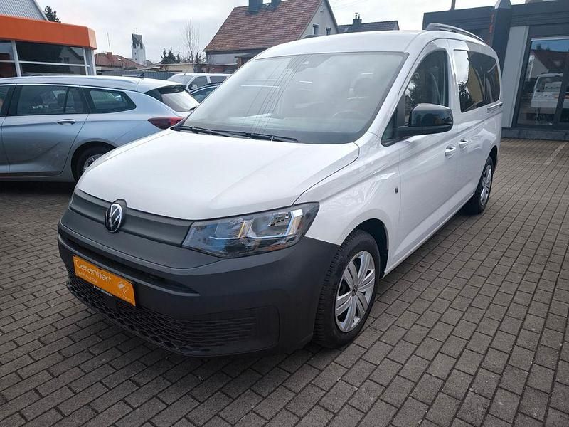 Gebraucht VW Caddy Maxi 122 PS (89 kW) 2022 Weiß Van / Kleinbus