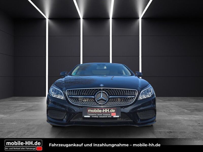 Gebraucht Mercedes CLS220 AMG line 170 PS (125 kW) 2015 Obsidianschwarz  lack Limousine