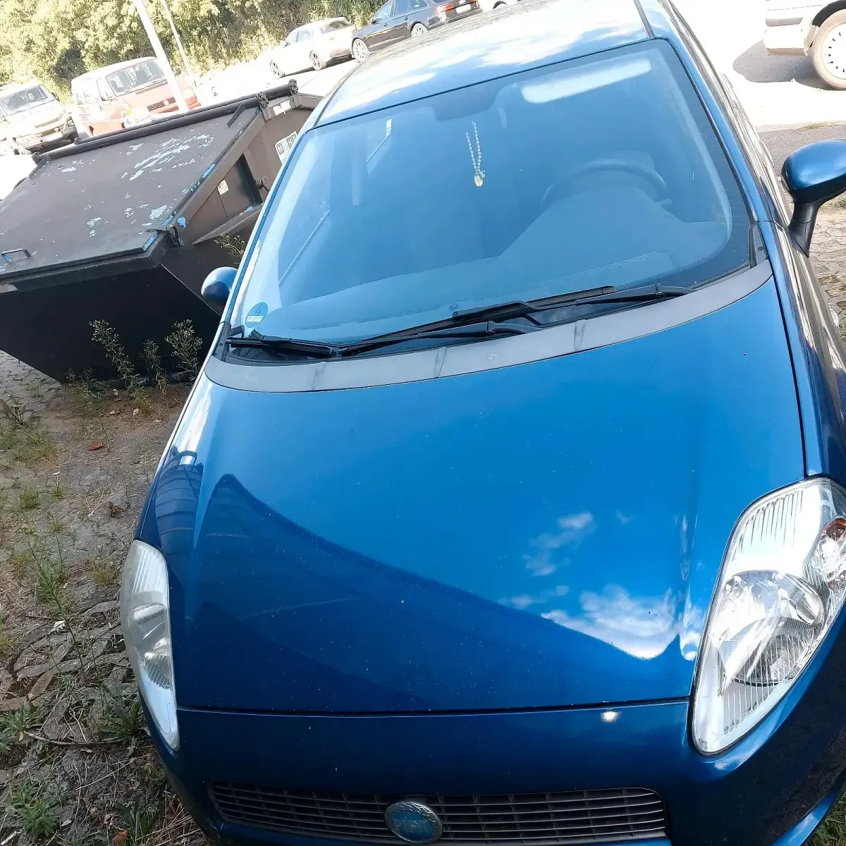 Gebraucht Fiat Punto 75 PS (55 kW) 2007 Blau Kleinwagen