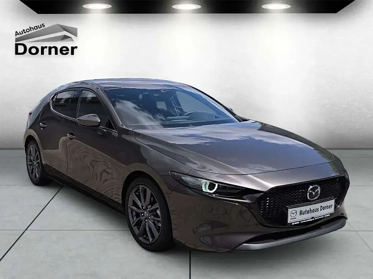 Gebraucht Mazda 3 Selection 122 PS (89 kW) 2019 Obsidiangrau Limousine