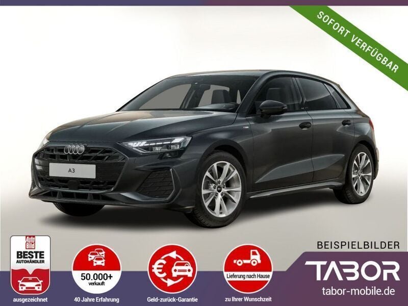 Daytonagrau perleffekt Neu 2025 Audi A3 Sportback S-Line Kleinwagen | 37.188 € (Guter Preis) - Bild 1/4