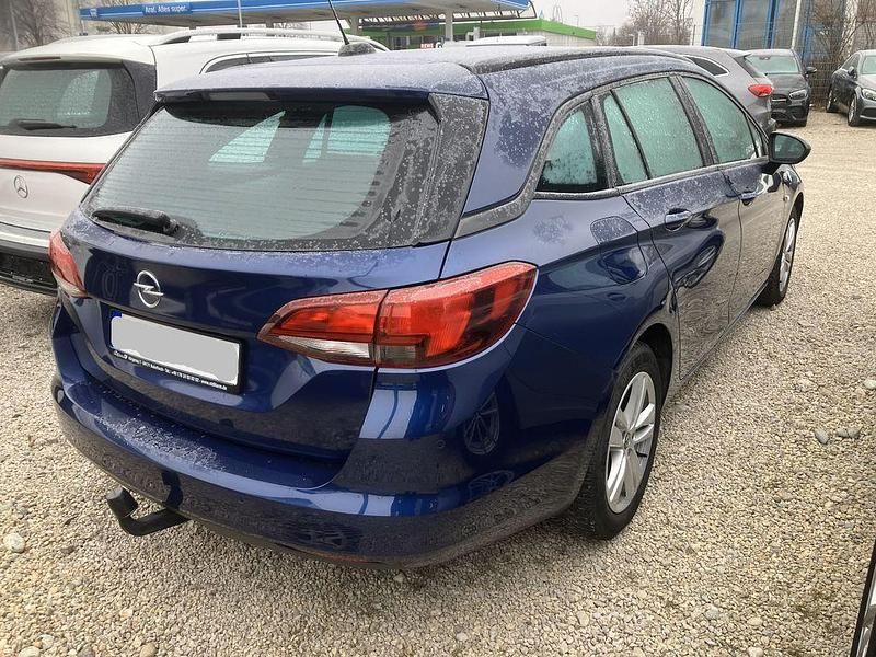 Gebraucht Opel Astra Edition 122 PS (89 kW) 2021 Schwarz Kombi