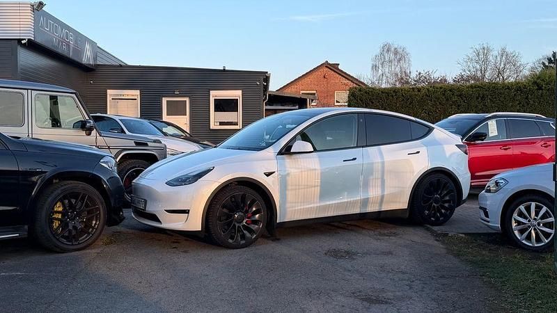 Gebraucht Tesla Model Y Performance 392 kW (534 PS) 2022 Weiß SUV