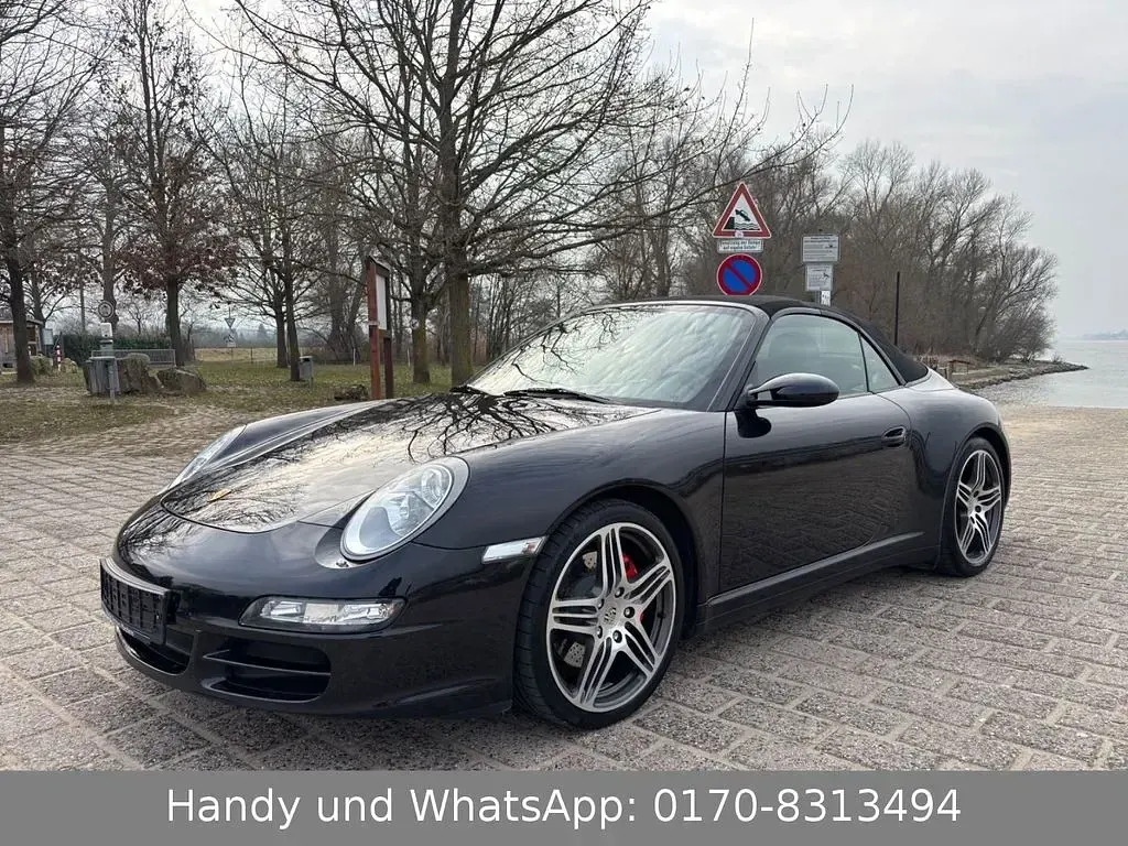 Gebraucht Porsche 997 355 PS (261 kW) 2008 Schwarz Cabrio