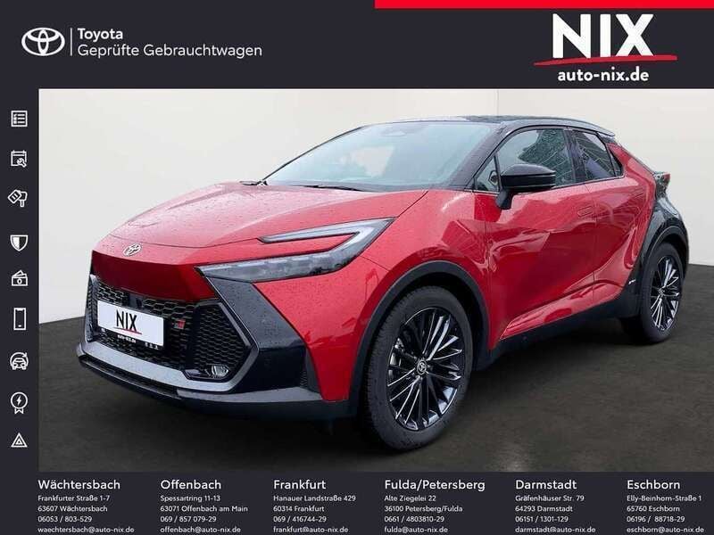 Platinumweiß Gebraucht 2023 Toyota C-HR Sport SUV | 40.762 € (Etwas zu teuer) - Bild 1/4
