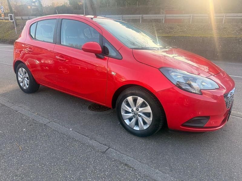 Gebraucht Opel Corsa Edition 90 PS (66 kW) 2017 Rot Kleinwagen