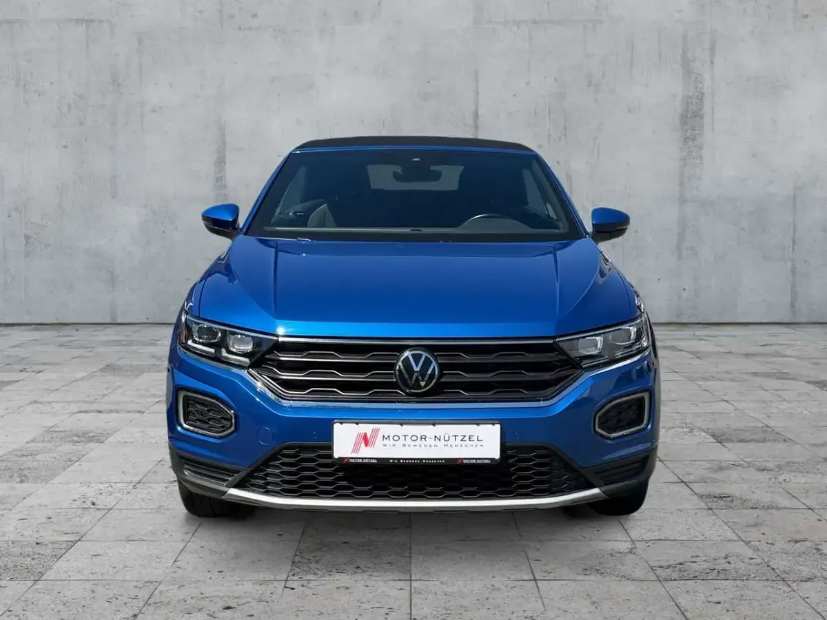 Gebraucht VW T-Roc Style 150 PS (110 kW) 2021 Ravennablau metallic SUV