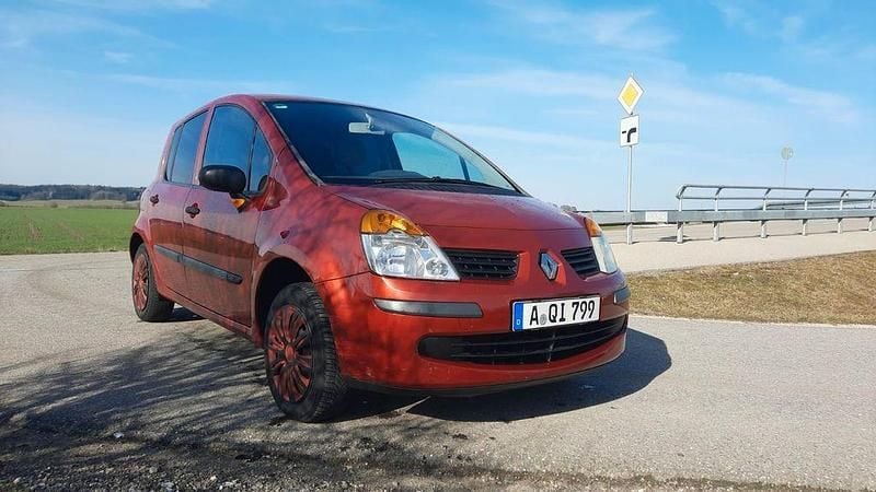 Gebraucht Renault Modus 75 PS (55 kW) 2005 Rot Van / Kleinbus