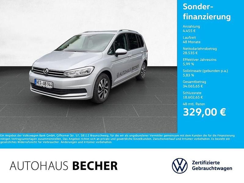 Reflexsilber metallic Gebraucht 2023 VW Touran Active Van / Kleinbus | 32.990 € (Fairer Preis) - Bild 1/4
