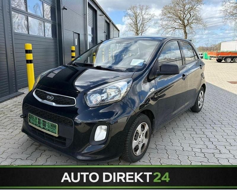Gebraucht Kia Picanto Start 67 PS (49 kW) 2016 Schwarz Kleinwagen