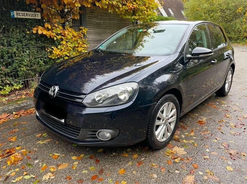 Gebraucht VW Golf VI Style 122 PS (89 kW) 2011 Schwarz Kleinwagen