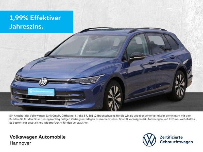 Anemonenblau metallic Gebraucht 2024 VW Golf VIII Goal Kombi | 31.380 € (Superpreis) - Bild 1/3