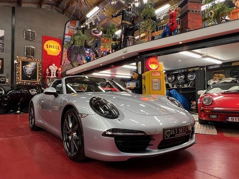 Grau Gebraucht 2015 Porsche 911 Targa 4 Cabrio | 99.990 € - Bild 1/4