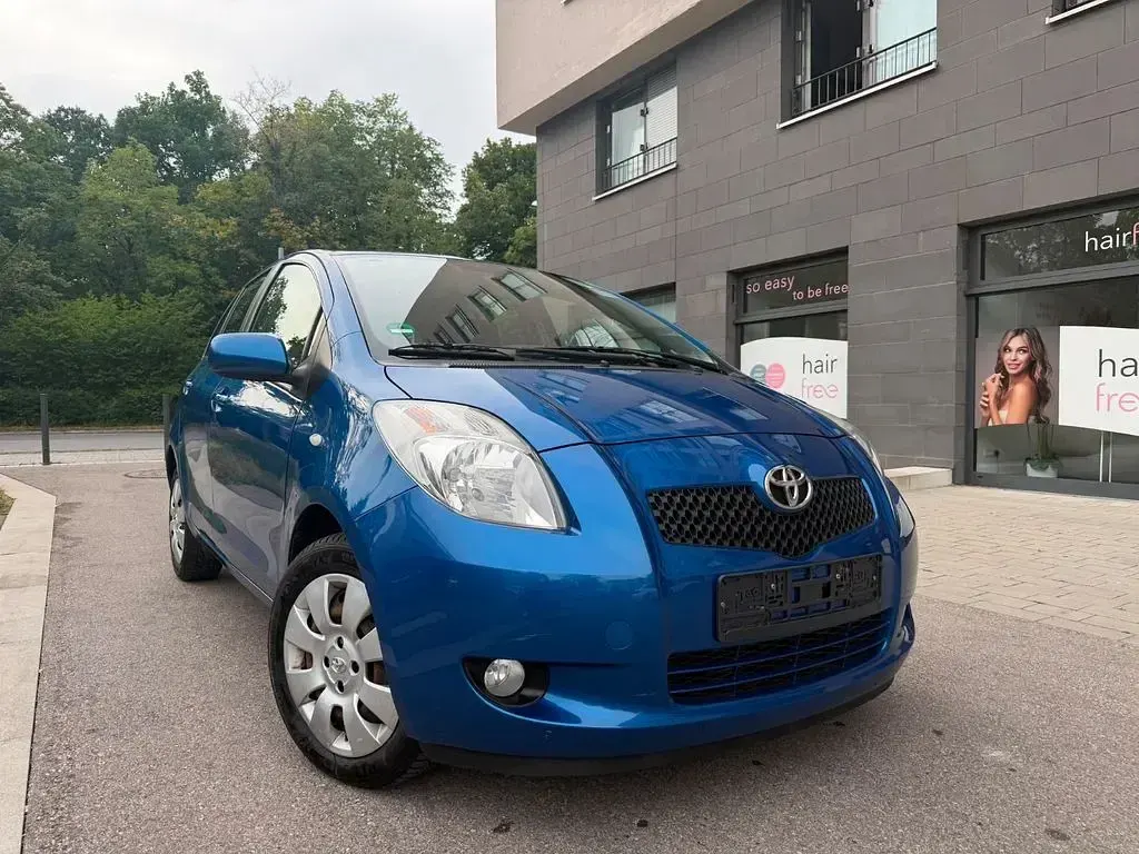 Gebraucht Toyota Yaris Sol 69 PS (50 kW) 2009 Blau Kleinwagen