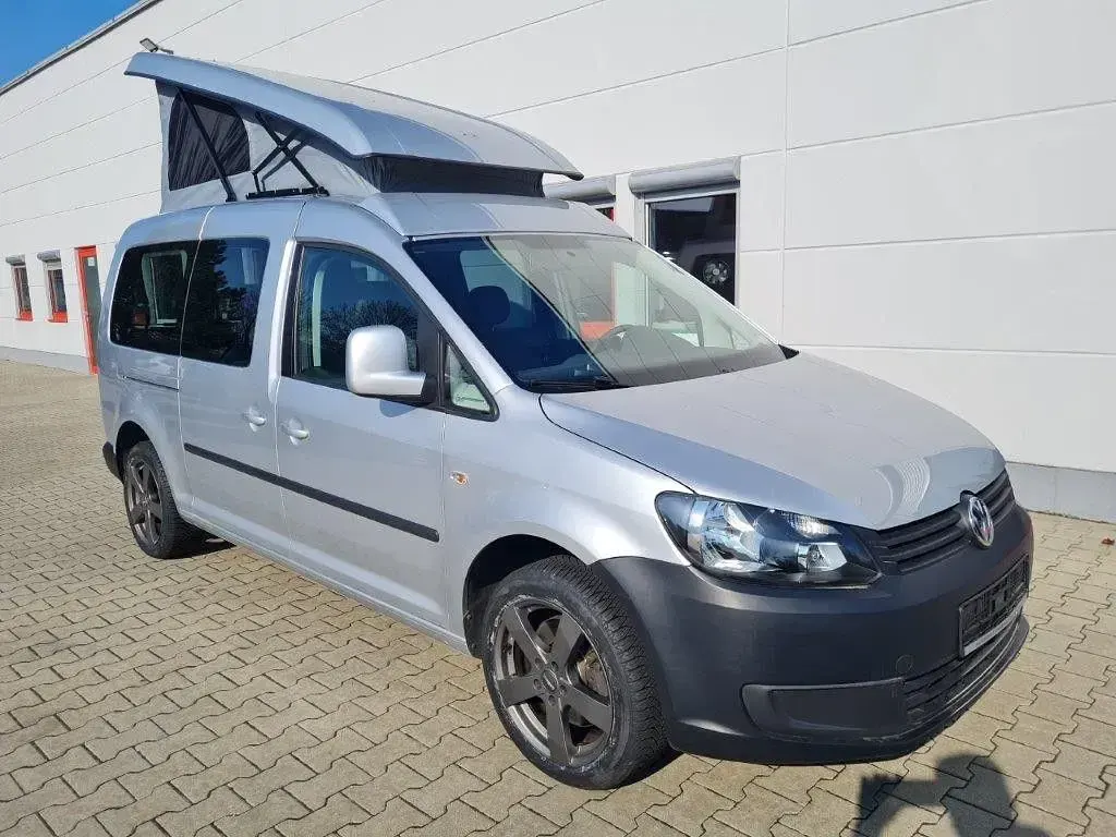 Gebraucht VW Caddy Beach 102 PS (75 kW) 2015 Silber Van / Kleinbus