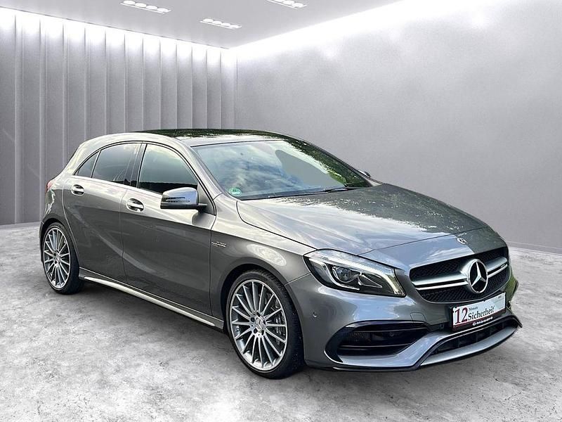 Grau Gebraucht 2017 Mercedes A45 AMG AMG Limousine | 28.999 € (Guter Preis) - Bild 1/4