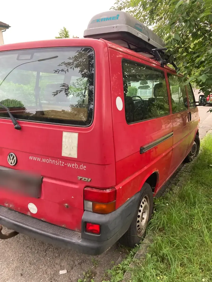 Gebraucht VW T4 102 PS (75 kW) 2003 Rot Van